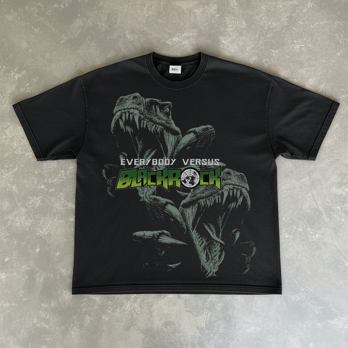 Raptor Tee Vintage Black