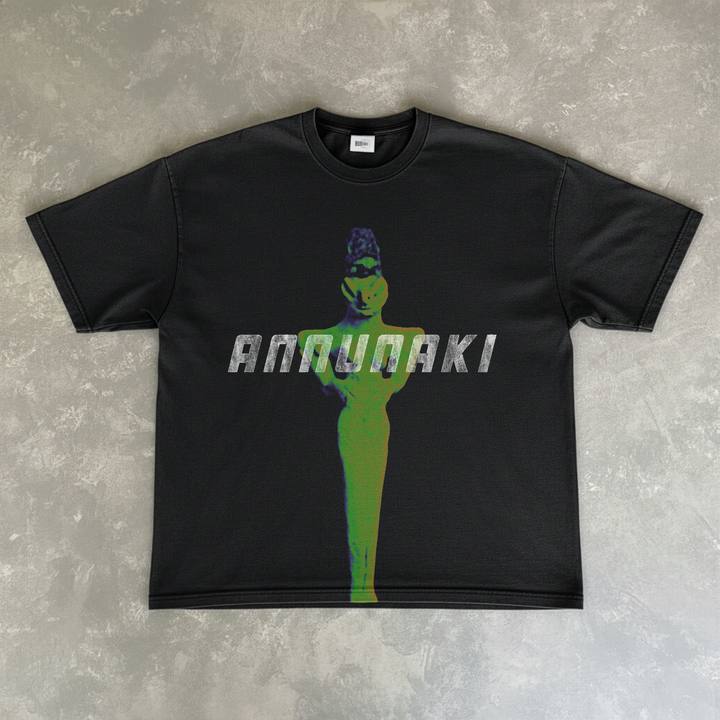 Annunaki Tee Vintage Black
