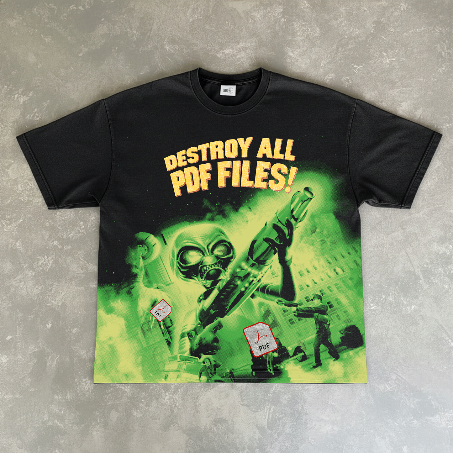 Destroy Tee Vintage Black