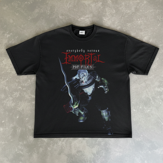 Immortal Tee Vintage Black