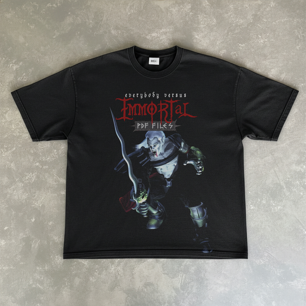 Immortal Tee Vintage Black