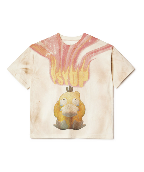 Psyop Tee Sand (Hand Dyed)