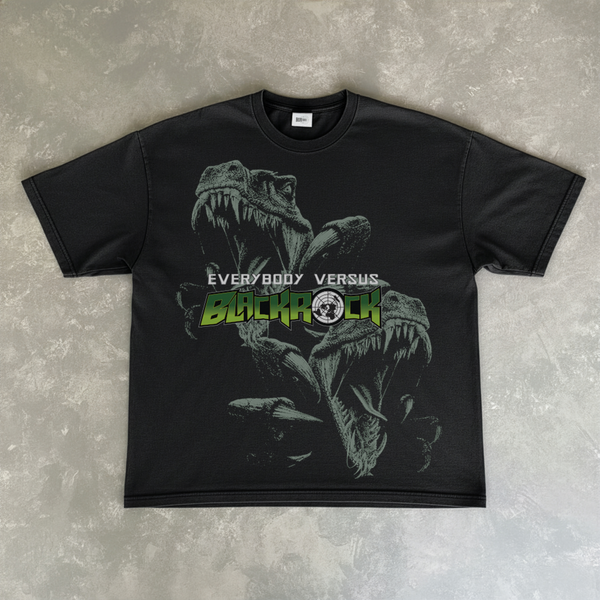 Raptor Tee Vintage Black